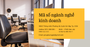 Mã ngành nghề