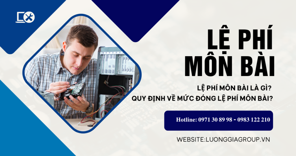 Lệ Phí Môn Bài
